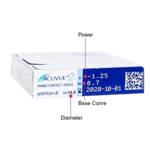 Acuvue contact lenses