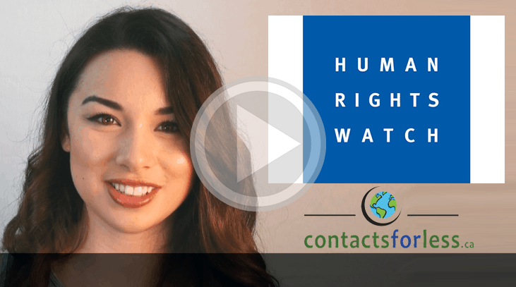 How buying contacts can help Human Rights Watch