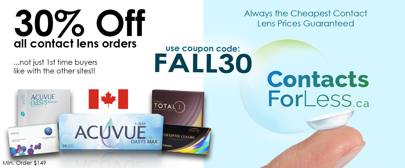 Contact Lens Website Canada
