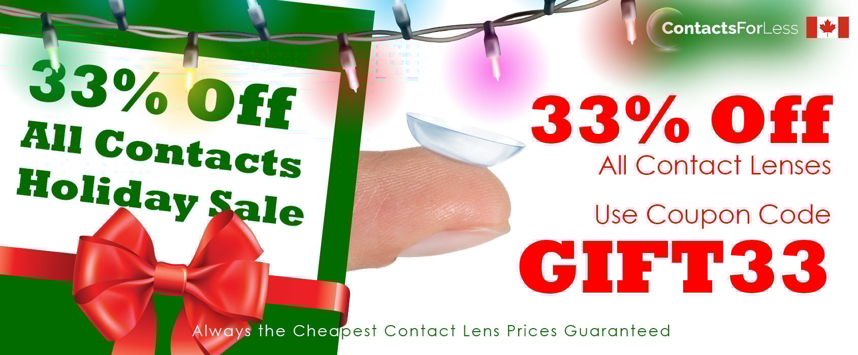Holiday Contact Lens Sale Canada