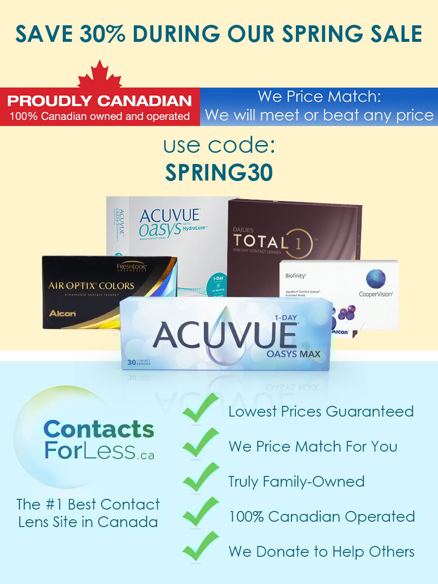 Spring Contact Lens Sale 2025