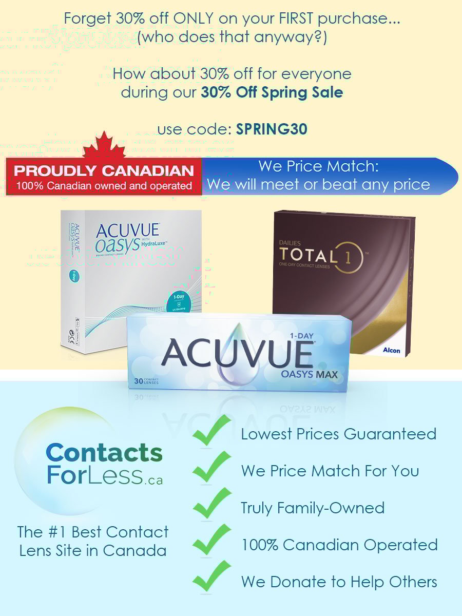 Spring Contact Lens Sale 2025