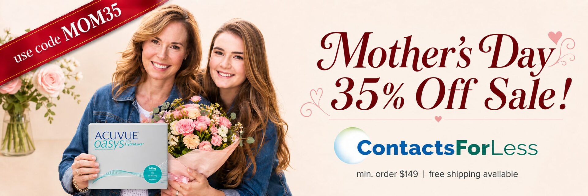 Mother's Day Sale Banner